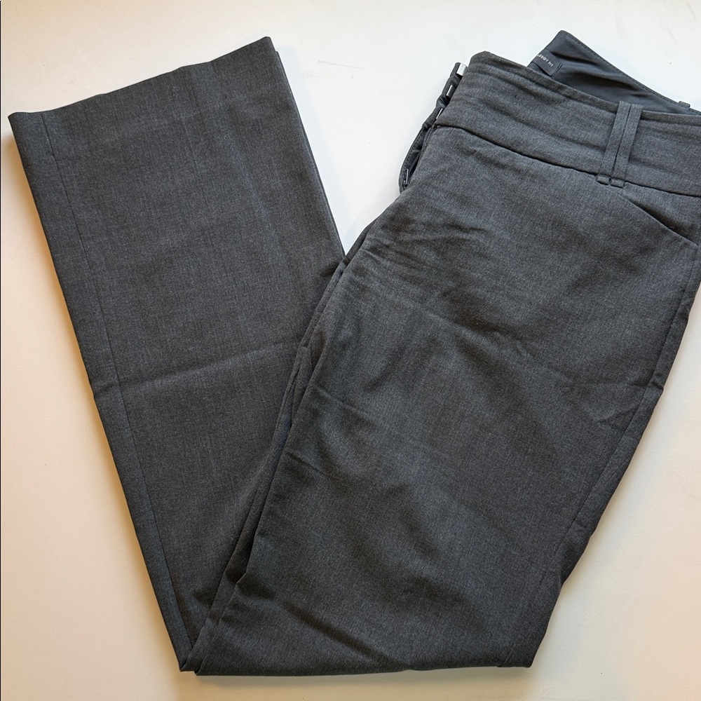 The Limited Gray Straight Leg Pants
